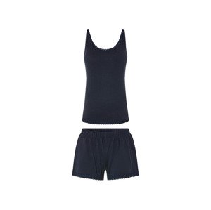 esmara® Dámské pyžamo (XS (32/34), navy modrá)