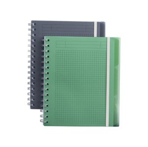 crelando® Spirálový blok (zelená/šedá)
