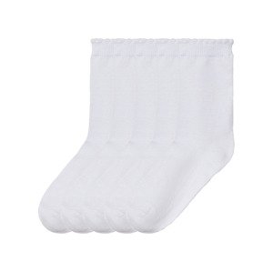 pepperts!® Dívčí ponožky, 5 párů  (27/30, bílá)