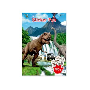 Kniha samolepek (dinosaurus)