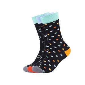 Fun Socks Dámské / Pánské ponožky v dárkovém balení, 3 páry (Love, 36-40)