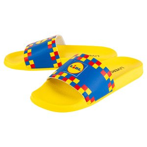 LIVERGY® Pánské pantofle LIDL (41, žlutá)