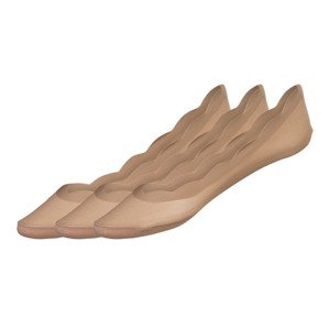 esmara® Dámské nízké ponožky, 3 páry (hnědá, 35/38)