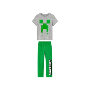 Minecraft Chlapecké pyžamo (146/152, šedá)