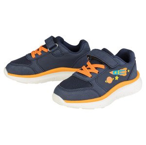 lupilu® Chlapecká volnočasová obuv (navy modrá / oranžová, 27)
