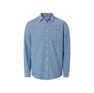 Livergy® Pánská volnočasová košile (XL (43/44), světle modrá)