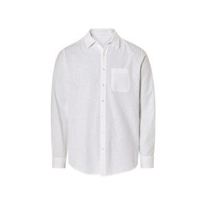 Livergy® Pánská volnočasová košile (bílá, M (39/40))