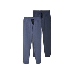 pepperts!® Chlapecké tepláky, 2 kusy (158/164, modrá / navy modrá)