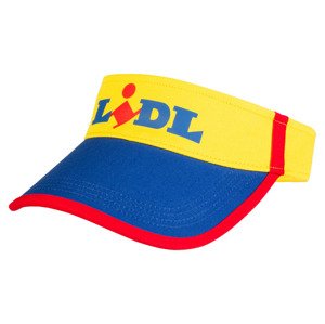 Dámská / Pánská kšiltovka / klobouk / kšilt Lidl (kšilt, univerzální velikost, žlutá/červená)