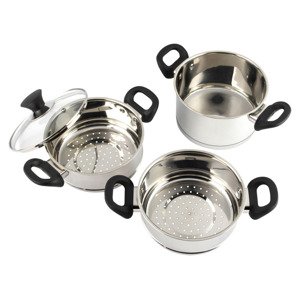 Salter Parní hrnec z nerezové oceli, Ø 18 cm, 2,15l