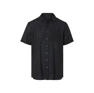 Livergy® Pánská letní košile (XL (43/44), černá)