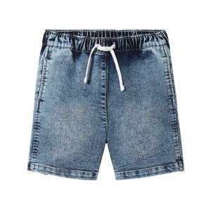 lupilu® Chlapecké džínové bermudy (122/128, světle modrá)