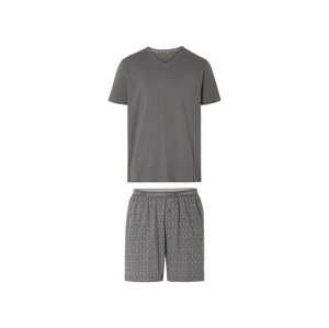 Livergy® Pánské pyžamo (L (52/54), tmavě šedá)
