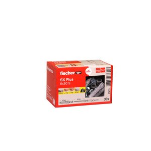 fischer Sada hmoždinek (SX Plus 6 x 30 + šrouby)