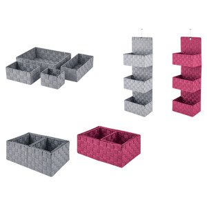 LIVARNO home Závěsný regál / Sada úložných košů