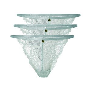 esmara® Dámské krajkové kalhotky (XS (32/34), zelená)
