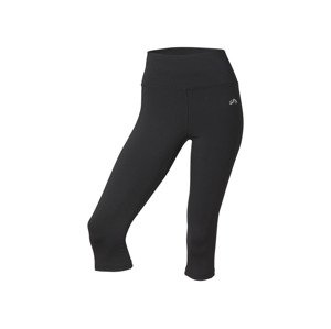 Crivit Dámské funkční capri legíny (XS (32-34), černá)