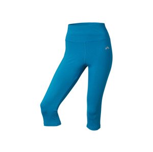Crivit Dámské funkční capri legíny (XS (32-34), tyrkysová)