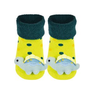 Soxo Dětské ponožky s chrastítkem (dinosaurus, 16/18)