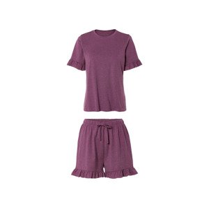 esmara® Dámské pyžamo (XS (32/34), lila fialová)