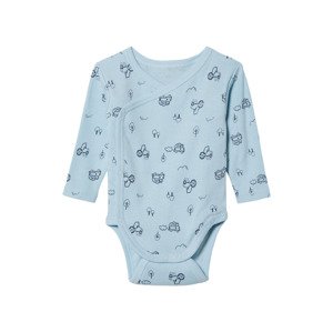 lupilu® Chlapecké zavinovací body s BIO bavlnou (62/68, světle modrá)