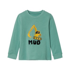 lupilu® Chlapecké triko s dlouhými rukávy (mintová, 110/116)