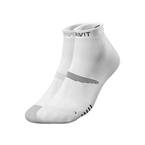 CRIVIT Dámské sportovní ponožky, 2 páry (37/38, bílá)