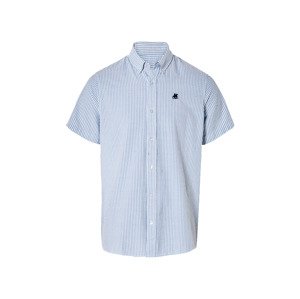 Livergy® Pánská košile (Xxl (45/46), modré pruhované)