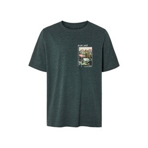 Livergy® Pánské triko (4Xl(68/70), tmavě zelená)