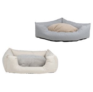 zoofari® Plyšový pelíšek pro domácí zvířata, 70 x 18 x 55 cm / 57 x 18 x 57 cm