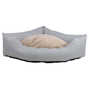 zoofari® Plyšový pelíšek pro domácí zvířata, 70 x 18 x 55 cm / 57 x 18 x 57 cm (trojúhelník)