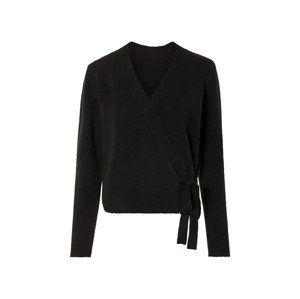 esmara® Dámský zavinovací kardigan (S (36/38), černá)