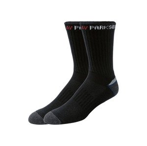 Parkside® Pánské pracovní ponožky, 2 páry (39/42, černá)