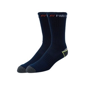 Parkside® Pánské pracovní ponožky, 2 páry (43/46, námořnická modrá)