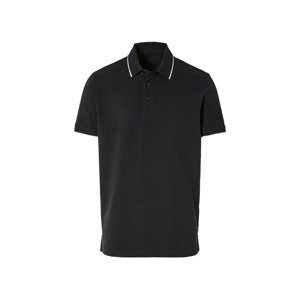 Livergy® Pánské polotriko "Regular Fit" (M (48/50), černá)