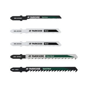 Parkside® Sada pilových listů pro přímočarou pilu / pilu ocasku (sada pilových listů univerzální)