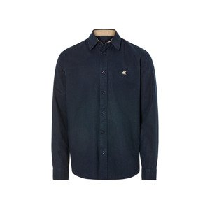 LIVERGY® Pánská lněná košile "Regular Fit" (M (39/40), navy modrá)