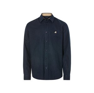 Livergy® Pánská lněná košile "Regular Fit" (Xxl (45/46), navy modrá)