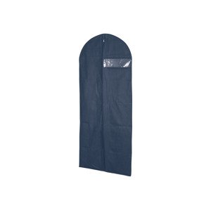 Livarno home Závěsný organizér / Organizér na boty / Obal na oděvy / Úložný box pod postel (sada obalů na oblečení, tmavě modrá)