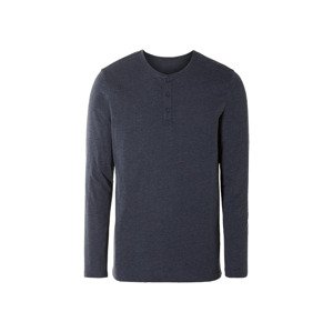 Livergy® Pánské triko s dlouhými rukávy (L (52/54), navy modrá)