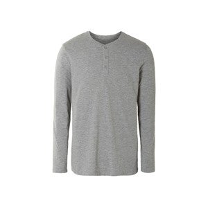 Livergy® Pánské triko s dlouhými rukávy (L (52/54), šedá)