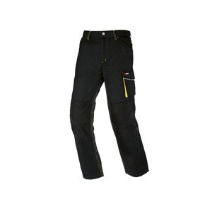 Parkside Performance® Dětské kalhoty ve vzhledu montérek (140, černá/žlutá)
