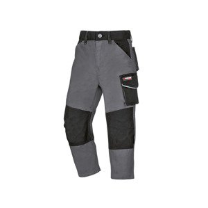 Parkside Performance® Dětské kalhoty ve vzhledu montérek (128, šedá/černá)