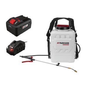 Parkside Performance® Aku tlakový postřikovač na záda Prdsp 20-Li B2, Smart 8 Ah