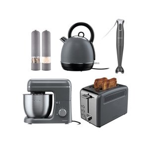 Silvercrest® Kitchen Tools Sada kuchyňských spotřebičů, 6dílná, šedá