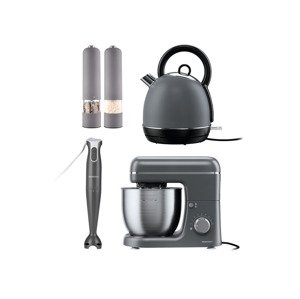Silvercrest® Kitchen Tools Sada kuchyňských spotřebičů, 5dílná, šedá