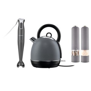 Silvercrest® Kitchen Tools Sada kuchyňských spotřebičů, 4dílná, šedá