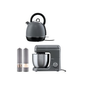 Silvercrest® Kitchen Tools Sada kuchyňských spotřebičů, 4dílná, šedá