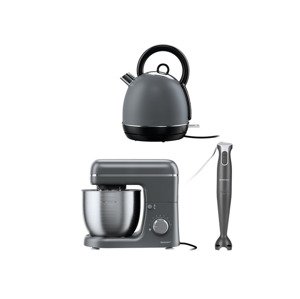 Silvercrest® Kitchen Tools Sada kuchyňských spotřebičů, 3dílná, šedá