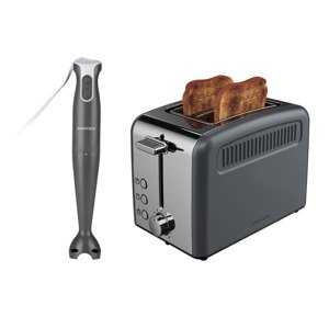 Silvercrest® Kitchen Tools Sada kuchyňských spotřebičů, 2dílná, šedá